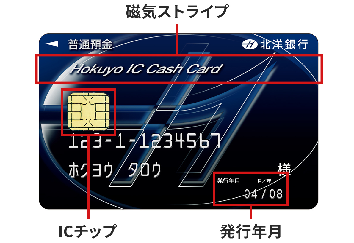 北洋ICキャッシュカードは安全 便利