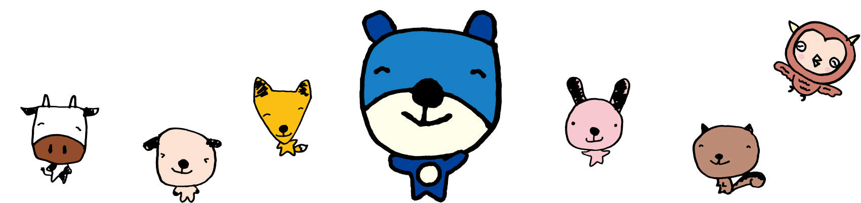 �ق����[�ƒ��Ԃ��������񂾃C���X�g�B������E�V�̂�����A�C�k�̂���񂽁A�L�c�l�̂�������A�N�}�̂ق����[�A�E�T�M�̂�т��A���X�̂܂�肷�A�t�N���E�̂���ف[�B