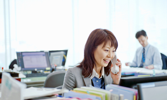 営業店でのスキルや経験を本部でいかす。